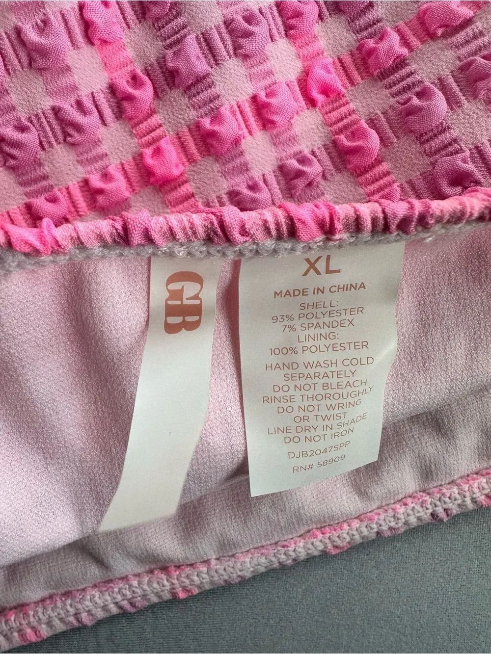 π5 forβ$45π Gianni Bini Swim bikini bottom size XL pink - Picture 5 of 7